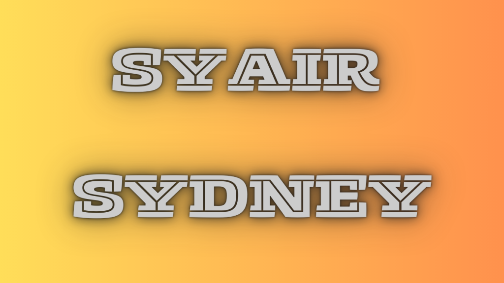 Syair Sdy – Forum Syair Sdy merupakan sebuah tempat yang sangat penting bagi para pemain Togel Sydney yang ingin berbagi informasi,